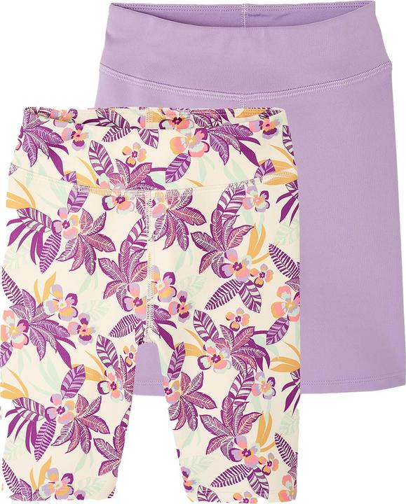Immagine prodotto Vertbaudet 2er-Pack Mädchen Radlerhosen aus Funktionsmaterial (110)