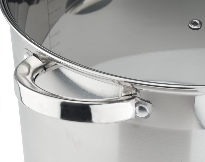Image du produit Melianda Casserole 15,0 litres MA-19000 (30 cm, Casserole, Acier inoxydable)