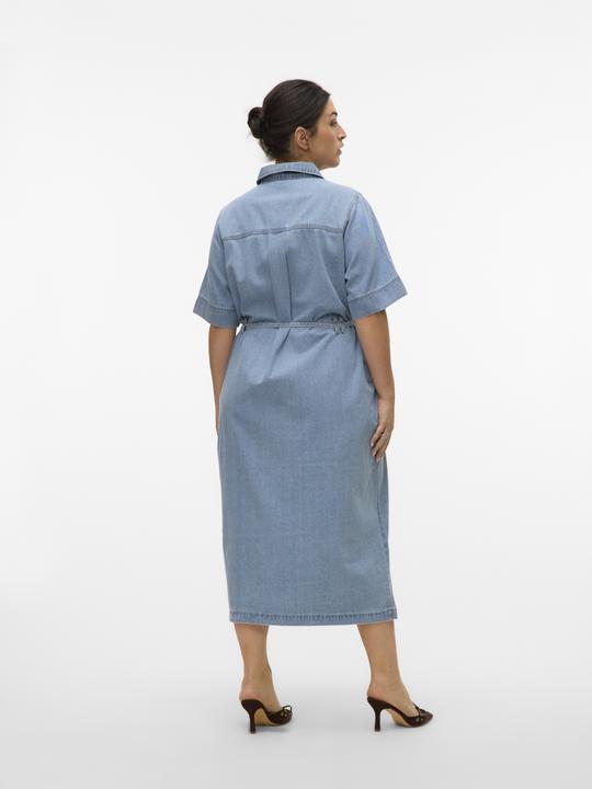 Produktbild Vero Moda VMCMELINDA Langes Kleid Jeanskleid (46)