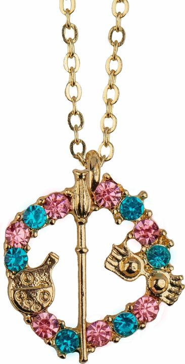 Actual product image Cinereplicas Harry Potter: Luna Lovegood necklace (Iron, rhinestone, Zinc alloy)