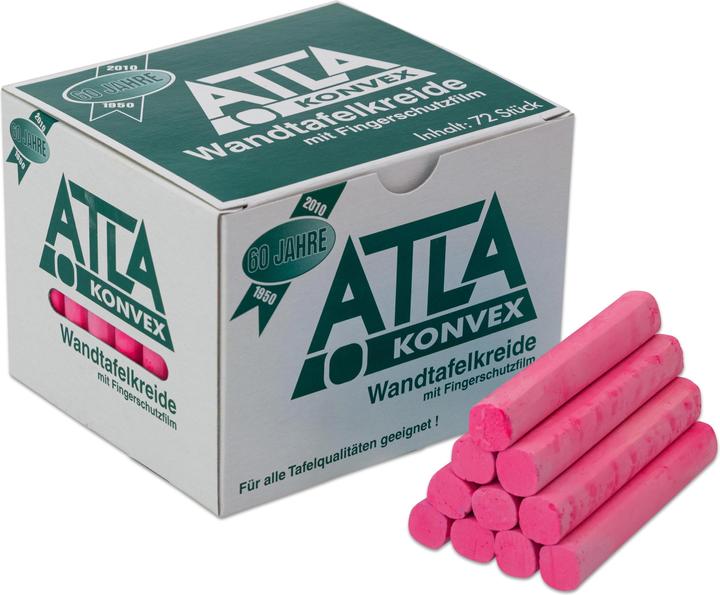 Produktbild Atla Karton mit 72 Kreiden, abgerundet (Mehrfarbig, 72 x)