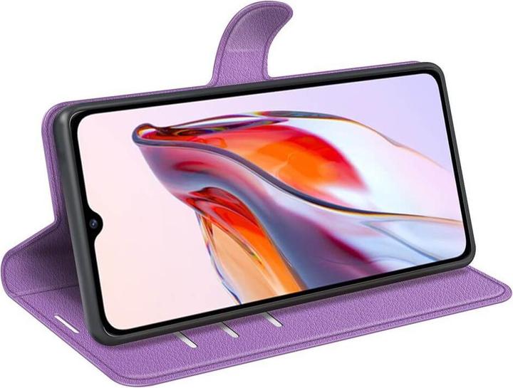 Image du produit Cover-Discount Xiaomi Redmi 12C - Étui en cuir violet (Xiaomi Redmi 12C)