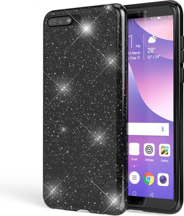 Actual product image Nalia Glitter cover (Huawei Y6 (2018))