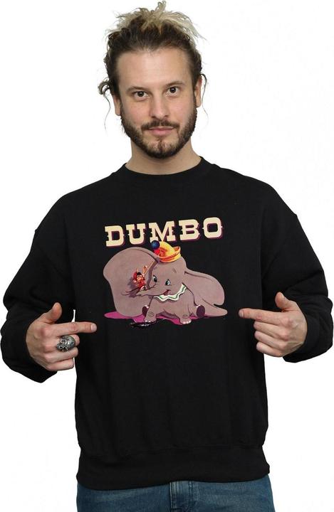 Immagine prodotto Disney Dumbo Timothy's Trombone Felpa Uomo (M)
