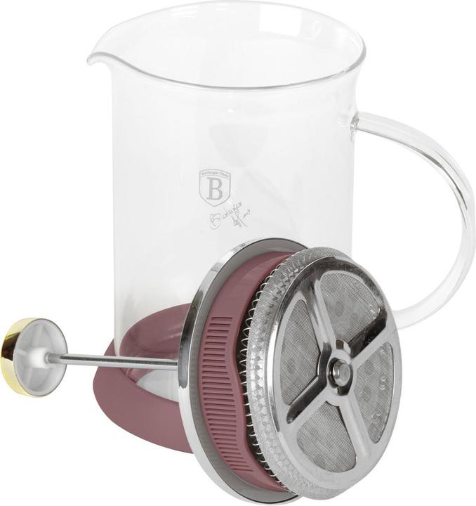 Image du produit BerlingerHaus Presse française design pour café et thé, 800ml, bordeaux (0.80 l)