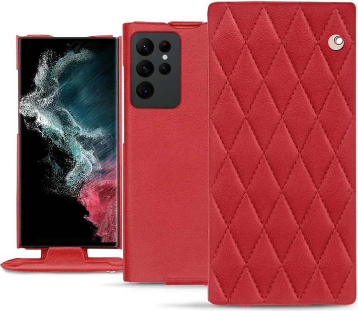 Produktbild Noreve Lederschutzhülle vertikal (Samsung Galaxy S22 Ultra)