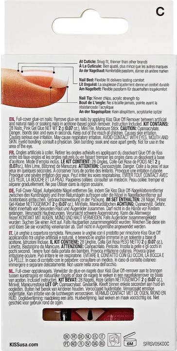 Produktbild KISS Nails - Salon Acrylic Fn Kit - Power Play (Kunstnägel)