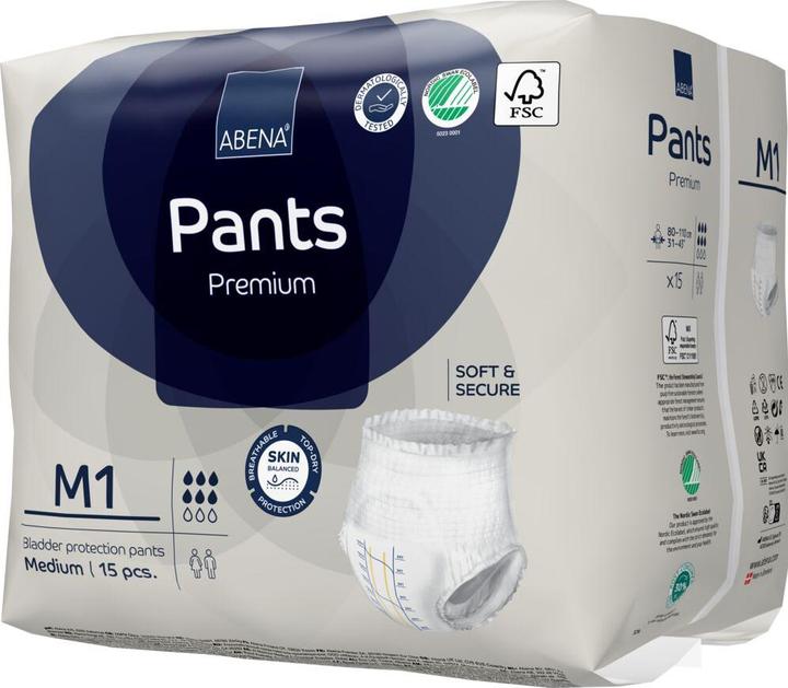 Actual product image Abena Premium M1 blue (15 x, M)