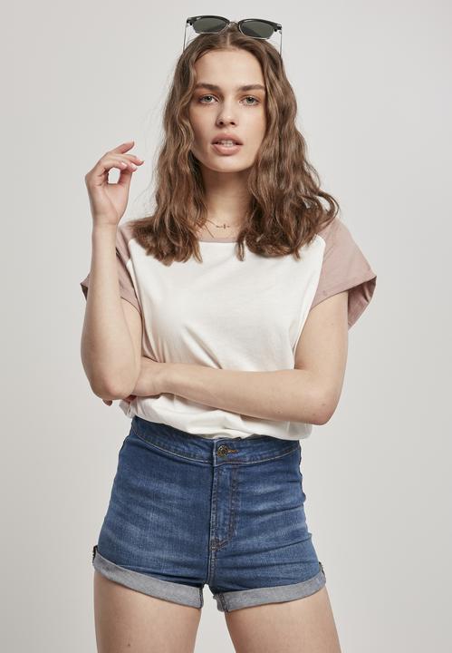 Actual product image Urban Classics Ladies Contrast Raglan Tee (S)