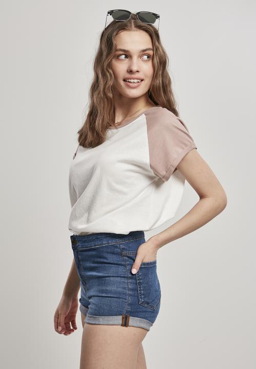 Actual product image Urban Classics Ladies Contrast Raglan Tee (S)