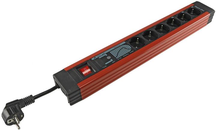 Actual product image REV Supra-Line surge protection (6 x, CEE 7/3, 3 m)
