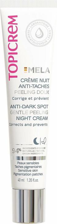 Image du produit Topicrem Mela Crème de nuit exfoliante douce anti-taches noires peelingujący krem na noc 40ml (40 ml, Crème de nuit)