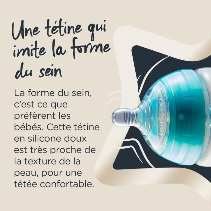 Productafbeelding Tommee Tippee TOMMEE TIPPE buteliukas ADVANCED ANTI-COLIC, 260 ml, 3 vnt., 422746 (260 ml)