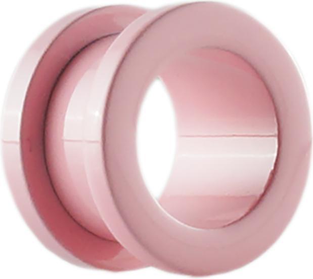 Produktbild Star Piercing Flared Tunnel schwarz Pestdoktor links (Chirurgenstahl 316L, ohne Messing)