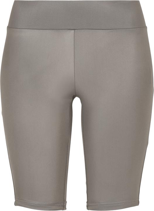 Urban Classics Ladies Imitation Leather Cycle Shorts