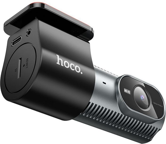 Actual product image Hoco Dash Camera DV13, 720P, Wi-Fi, Schwarz (Built-in microphone, Built-in display)