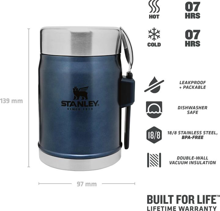 Produktbild Stanley 1913 Classic Food Jar + Spork (0.40 l)