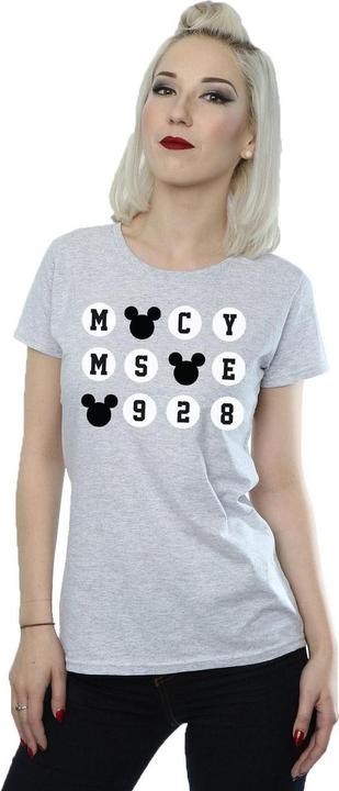 Immagine prodotto Disney Mickey Mouse 1928 Circles Maglietta Donna (XXL)