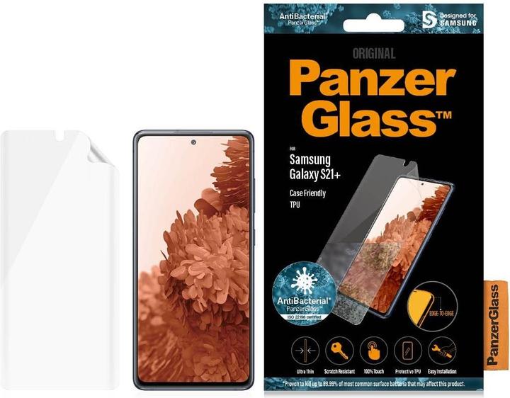 Productafbeelding PanzerGlass Geval Vriendelijk (1 Stuk, Samsung Galaxy S21+ 5G)
