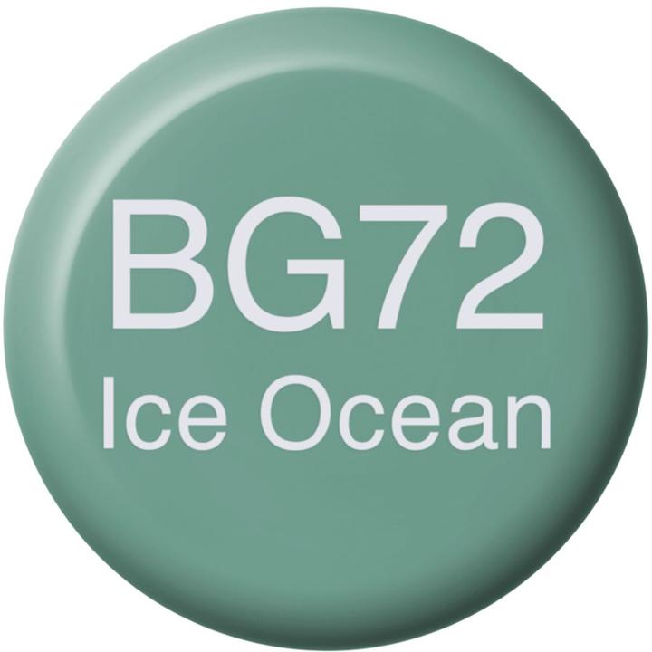 Actual product image Copic Ink Type BG - 72 (BG72 - Ice Ocean)