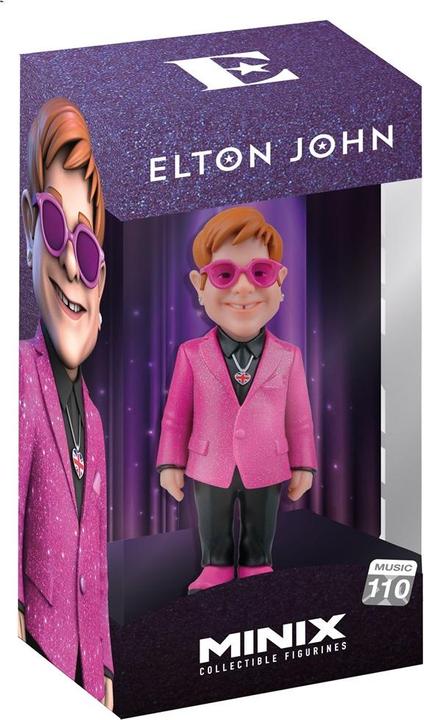 Actual product image Minix Elton John figure 12 cm