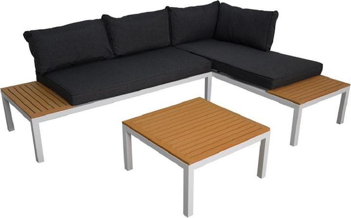 Jet-Line Gartenset Lounge KASSANDRA weiss