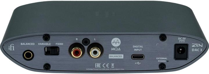 Image du produit iFi Audio Zen Dac 3 (commutateur de gain, USB-DAC, Bass Boost)