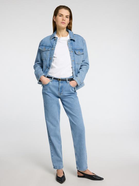 Produktbild Selected Femme Hellblaue Straight Fit Jeans (W26/L32)