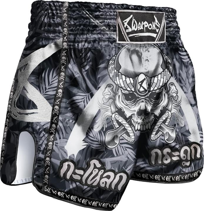 Produktbild 8Weapons 8 WEAPONS Muay Thai Shorts - Bone Island black-black S (S)