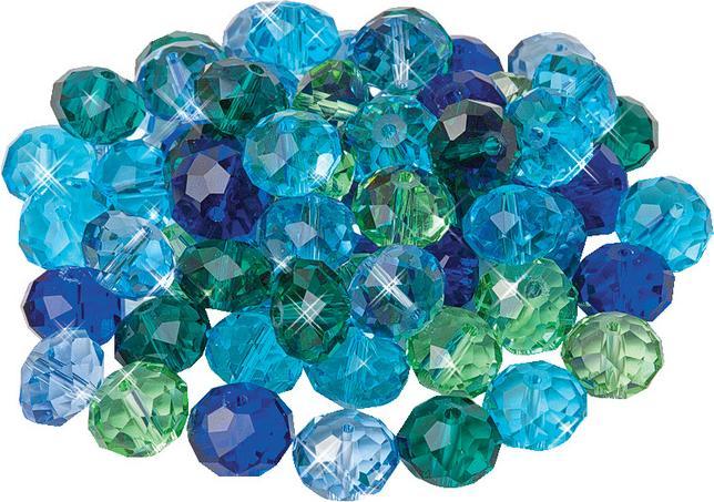 Pracht Glasschliffperlen, 10 mm, 35 Stück