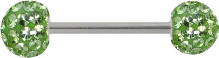Produktbild Bijouteria Brustpiercing (Chirurgenstahl 316L, Epoxiharz, Kristall)
