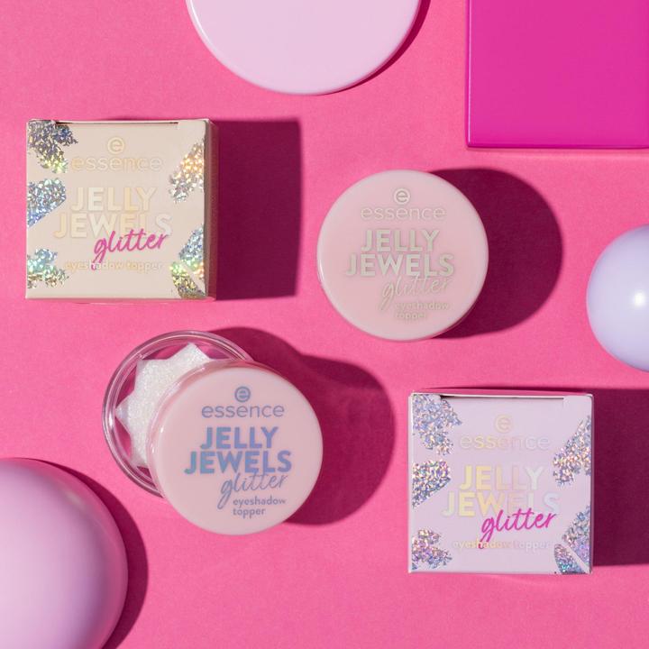 Produktbild essence JELLY JEWELS glitter eyeshadow topper (02 Celestial Shimmer)