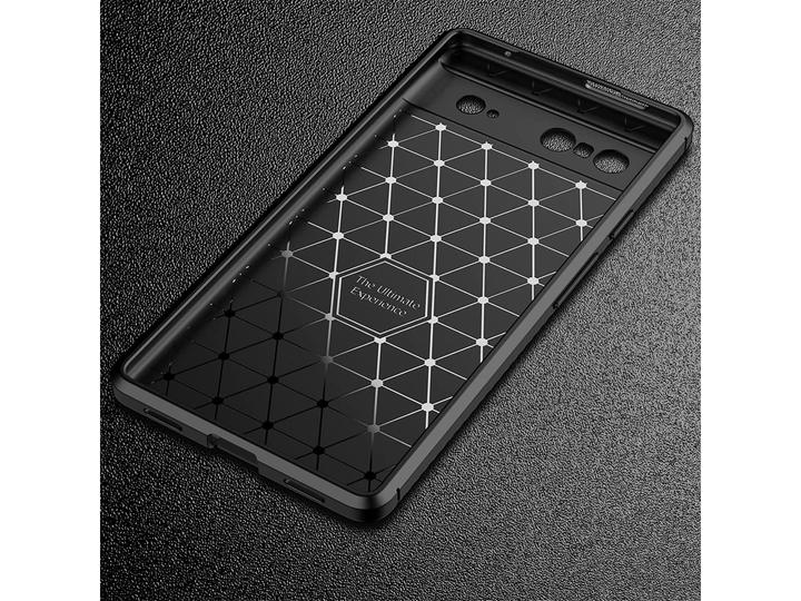 Actual product image Screenguard Carbon Design TPU Case (Google Pixel 7)