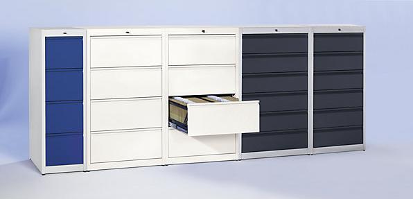 Image du produit Mauser Armoire à fiches, poignées (80 x 60 x 105 cm)