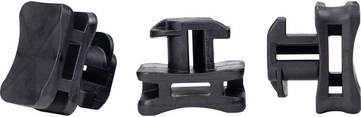 Immagine prodotto HellermannTyton ACFM5W8PT4,5 Base per fascette di cablaggio Guida profilo 151-03245 resistente agli urti Nero 25 pz. (Anelli di fissaggio, 17.50 mm, 25 pz.)