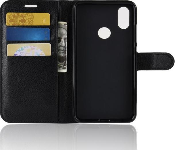 Actual product image MU Classic Litchi Leather Bookcover Series (Xiaomi Mi A2 Lite?)