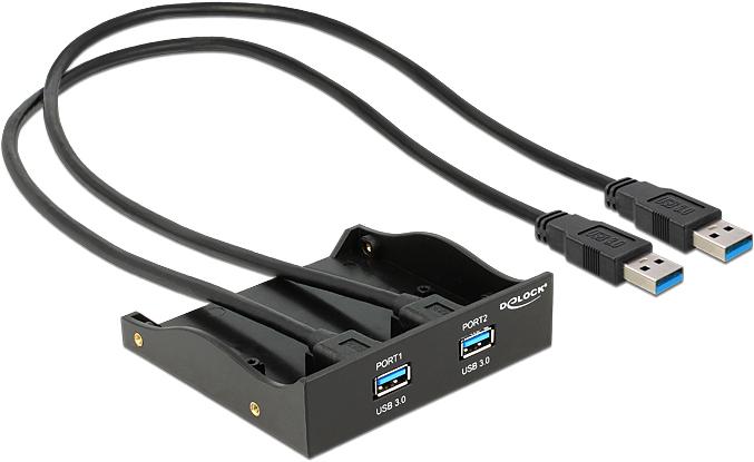Image du produit Delock 61828 Panneau avant USB 3.0 2 ports
