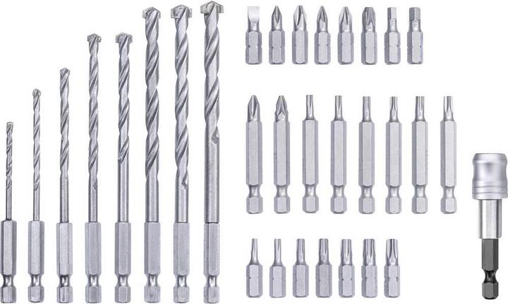 Produktbild kwb Bohrer und BIT BOHRERBOX 33 TLG. L BOX (3mm → 10mm)