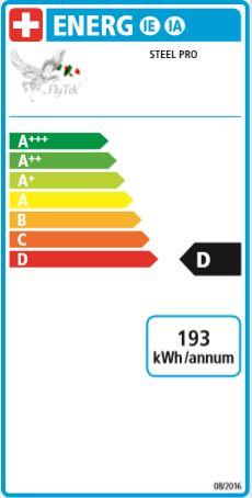 Energie-Label Flytek STEEL PRO ESE Pad-Kaffeemaschine (E.S.E.)