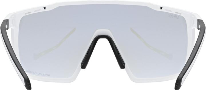 Actual product image Uvex Sports mtn perform small V (White Matt, variomatic litemirror blue (S1-3))