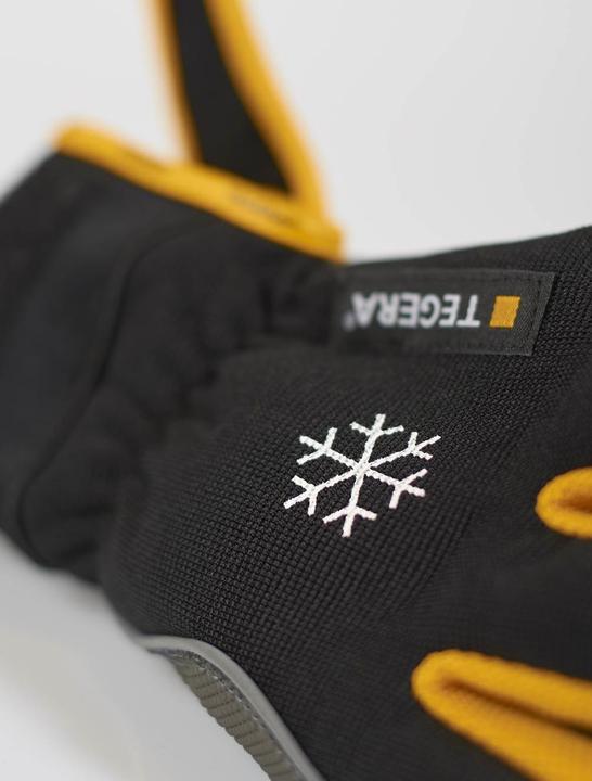 Image du produit Tegera Ejendals 9122, Workshop gloves, Black, Grey, Yellow, Adult, Adult, Scratch resistant, Nylon (11)