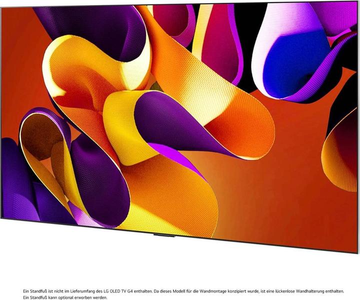 Actual product image LG OLED65G48LW 4K OLED evo TV (2024) Gallery Design 164 cm (65) (65", G4, OLED, 4K, 2024)