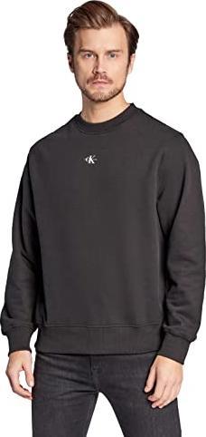 Actual product image Calvin Klein Jeans JEANS - Men's crewneck sweatshirt with micro logo - Size XL (XL)