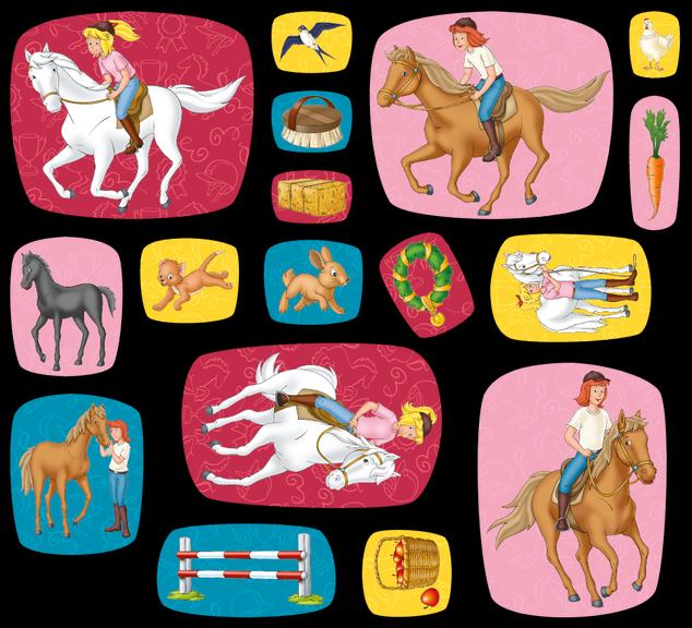 Actual product image DH-Konzept XL Confetti Bibi and Tina 51 pieces