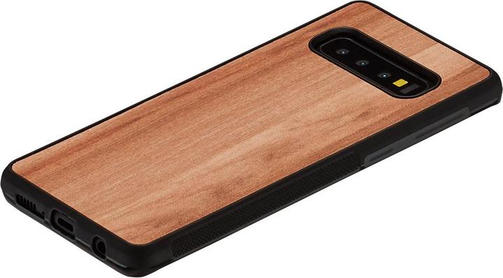Actual product image Man.Wand &WOOD SmartPhone case Galaxy S10 cappuccino juodas (Samsung Galaxy S10)