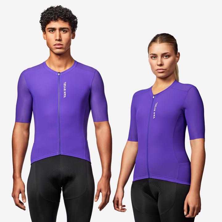 Produktbild Van rysel Unisex Summer Road Cycling Short-Sleeved Jersey Racer 2 - Purple (M)