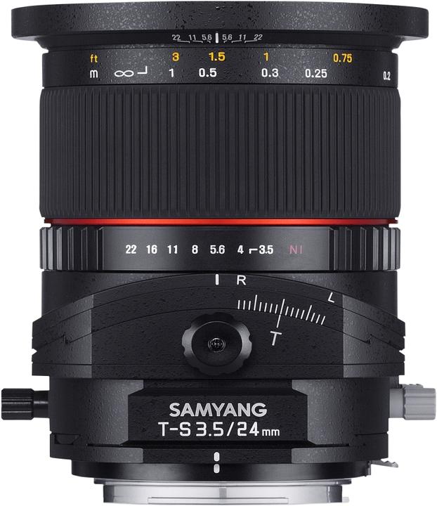 Samyang 24mm f/3.5 ED AS UMC Canon EF (Canon EF, Canon EF-S, Plein format)