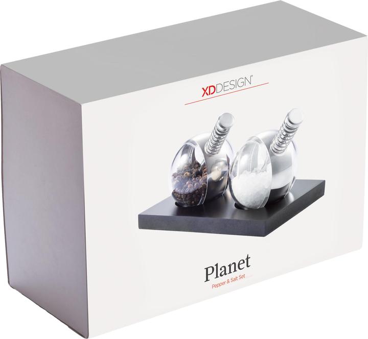 Actual product image XD Design Planet Salt and Pepper Mill Set