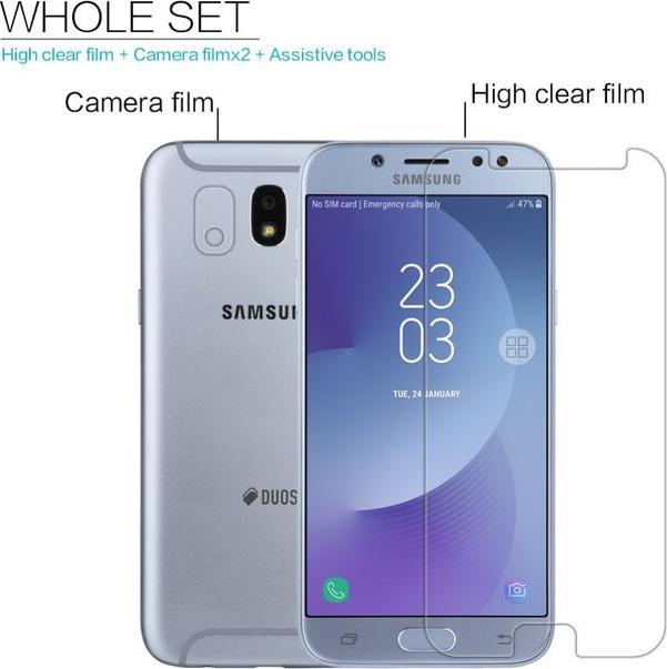 Actual product image Nillkin Super Clear Series (1 Piece, Samsung Galaxy J7 2017)