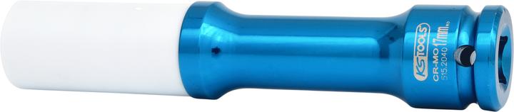 Produktbild KS Tools 1/2" Alu-Felgen Kraft-Stecknuss XL (17 mm)
